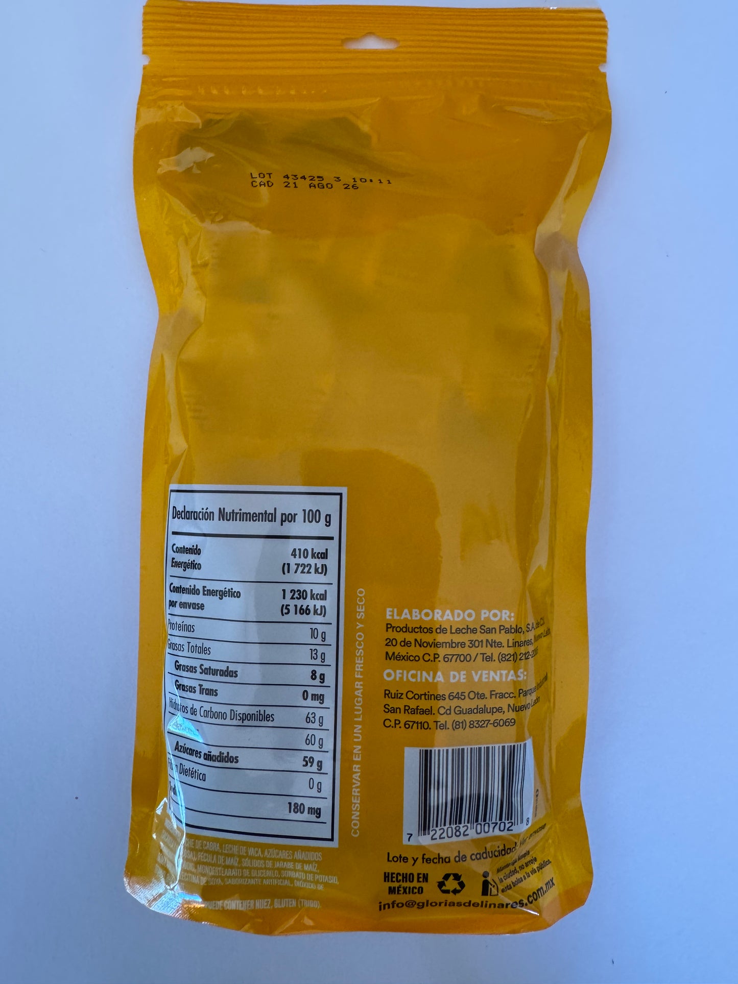 Bolitas de dulce de leche - Linares