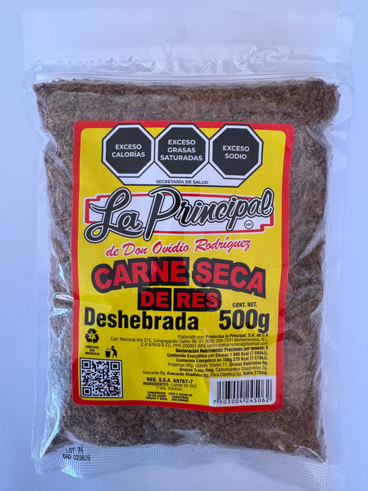Carne Seca de Res - Deshebrada