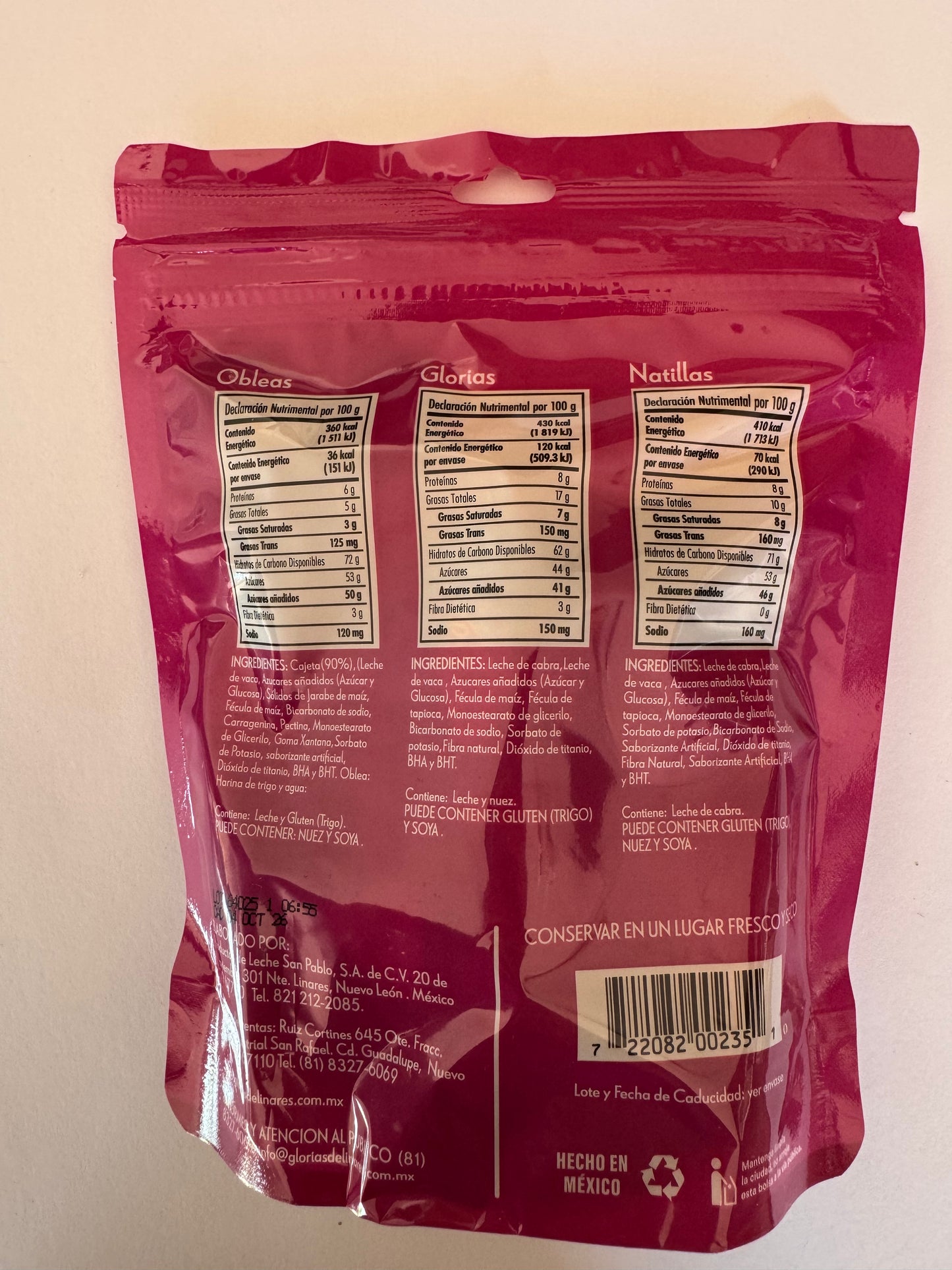 Surtido de dulces de leche - Linares