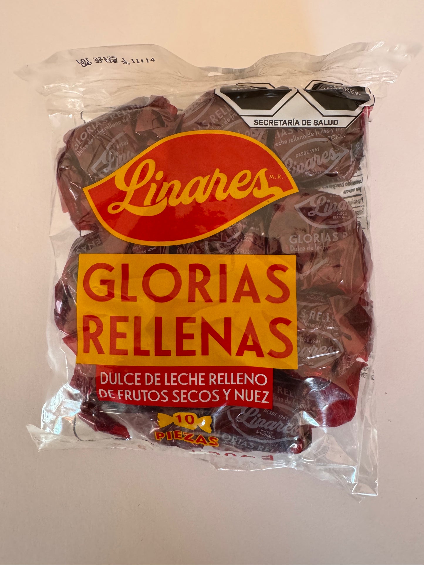 Glorias rellenas - Linares