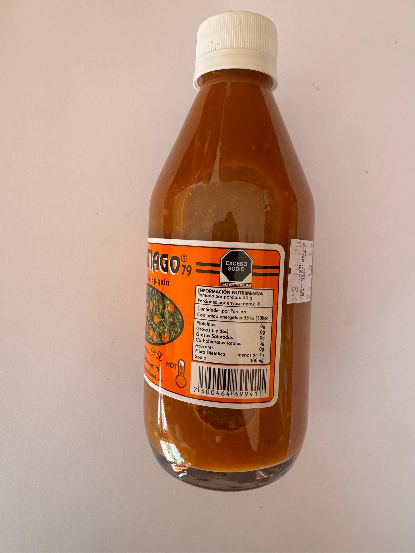Salsa de chile piquin - Santiago